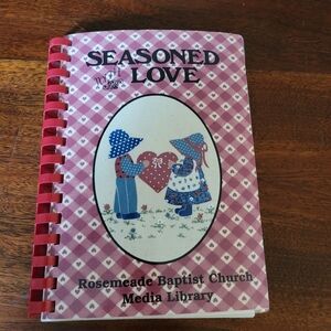 Rosemeade Baptist Church Media Library Community Cookbook Spiralbound Vintage